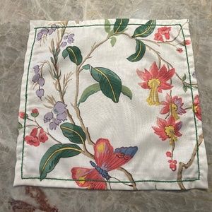 Set of 9 Cloth Napkins, Floral 11.25"